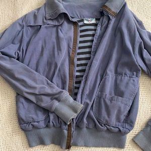 Hard tail zipper Corduroy jacket size medium